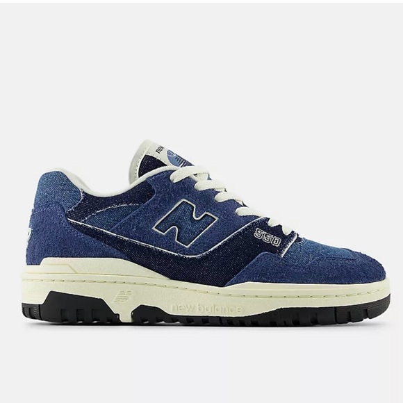 New Balance Shoes - New Balance Women's 550 Denim Blue Casual Sneakers